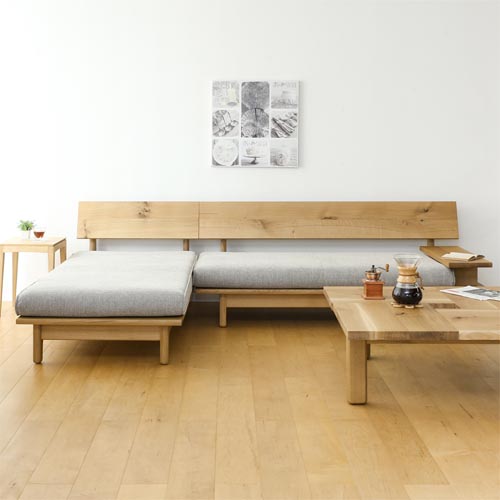 飛騨家具 HIDA 飛騨産業 Morinokotoba 森のことば カウチ 国産家具