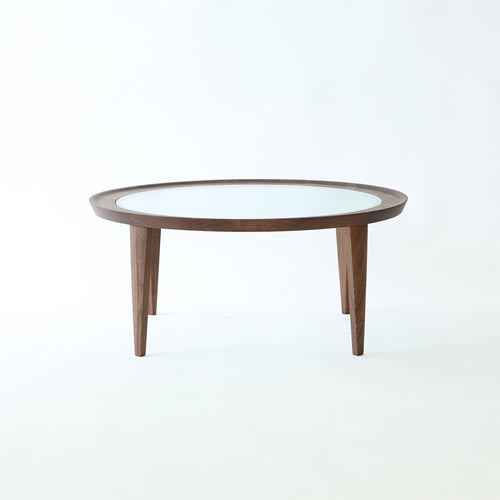 飛騨家具 shirakawa シラカワ Rin 凜 リビングテーブル ガラス天板