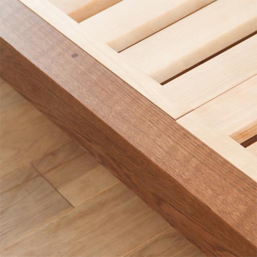 旭川家具 山室家具製作所 民芸家具 北の匠 No.13 シングルベッド 国産