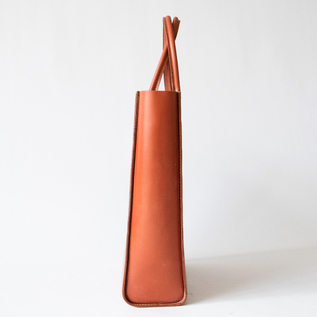 受発注】ブライドルレザー ビッグトートバッグ／GLENROYAL(グレン