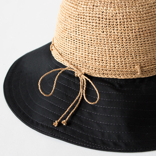 コットン・ラフィア帽 Kalola／HELEN KAMINSKI（ヘレンカミンスキー