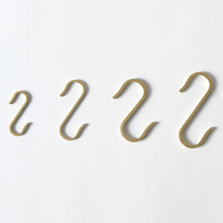 真鍮 S字フック HOOK No.2／東屋（あづまや）｜愛着を持ってずっと使い