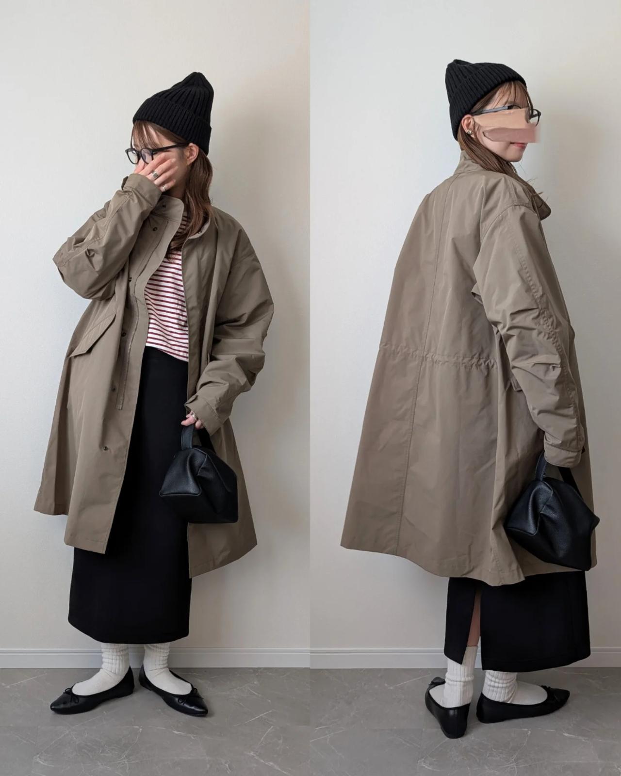 ウィンドプルーフ2WAYコート カラー: 34 BROWN Mサイズ ユニクロ公式