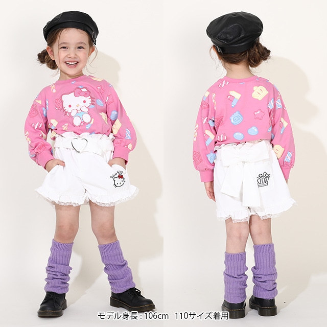 50%OFF SALE サンリオ フリルショートパンツ 9794K(90cm クロミ