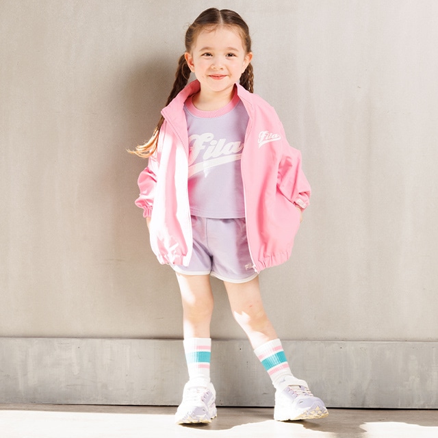 30%OFF SALE FILA 3点セット 0123K 【別注アイテム】(90cm パープル