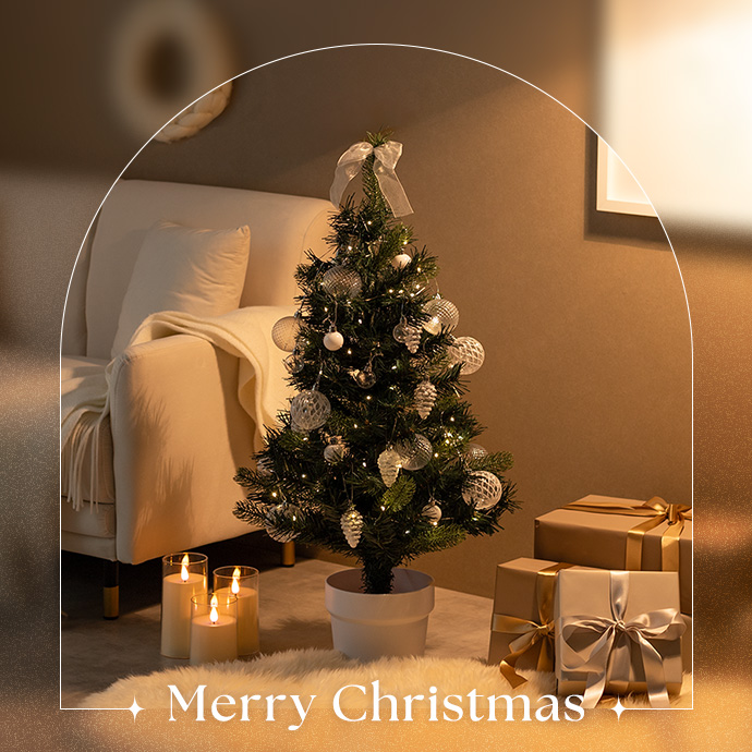 g156025]【高さ90cm】Moi クリスマスツリー オーナメントセット