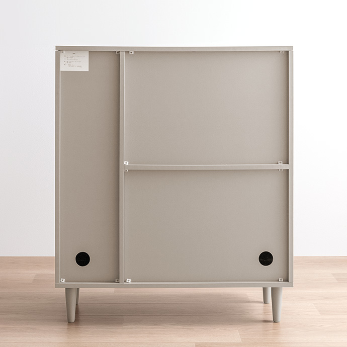 g134070]【幅81cm】Carina フラップ扉付キャビネット キャビネット