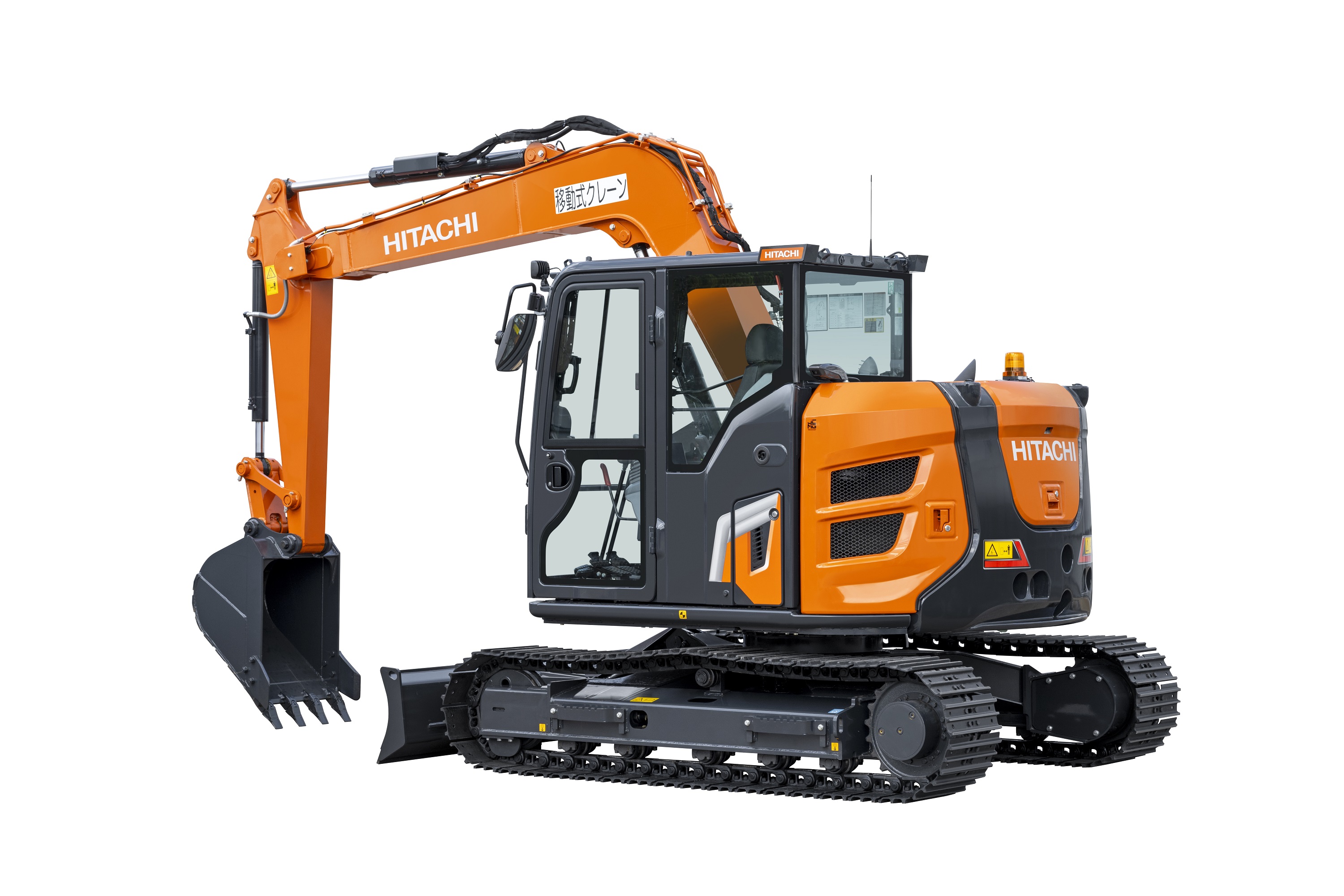 日立建機 後方超小旋回型油圧ショベル ZX75US-7 の販売を開始 | KENKEY