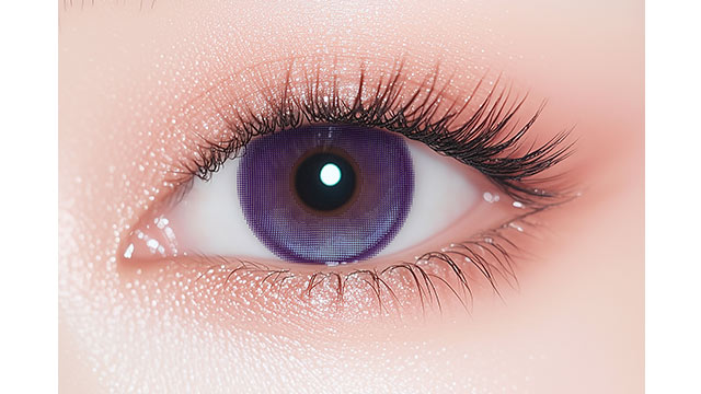 ヴィレジェインシャンパープル(VILLEGE YINXIANG PURPLE)】カラコン