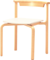 ○天童木工 椅子 イス 2脚 セット T-5348WB-ST型 天然木製フレーム