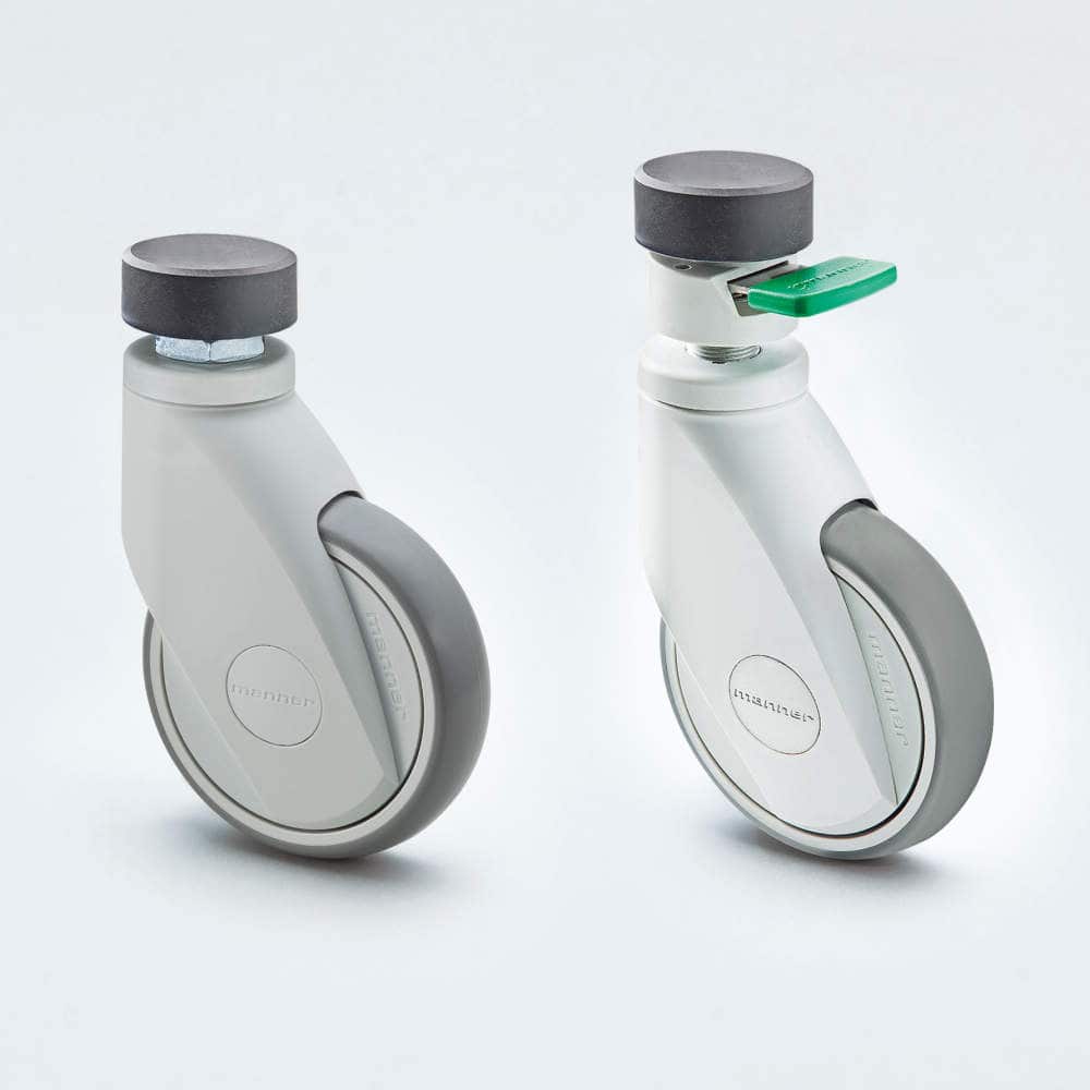 ステップロックキャスター FKT型 【スガツネ工業】