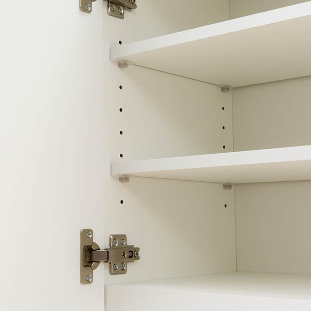 かじた　キッチンボード (ソレル 100KB WH) カップボード 食器棚 ニトリ（NITORI） 幅100cm キッチンボード (ソレル 100KB WH