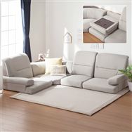 新品　ソファ　ソファー　ソファベッド　ローソファ　多機能　ベージュ 楽天市場】【クーポン15%off 3/1 00時〜24時】 ソファーベッド