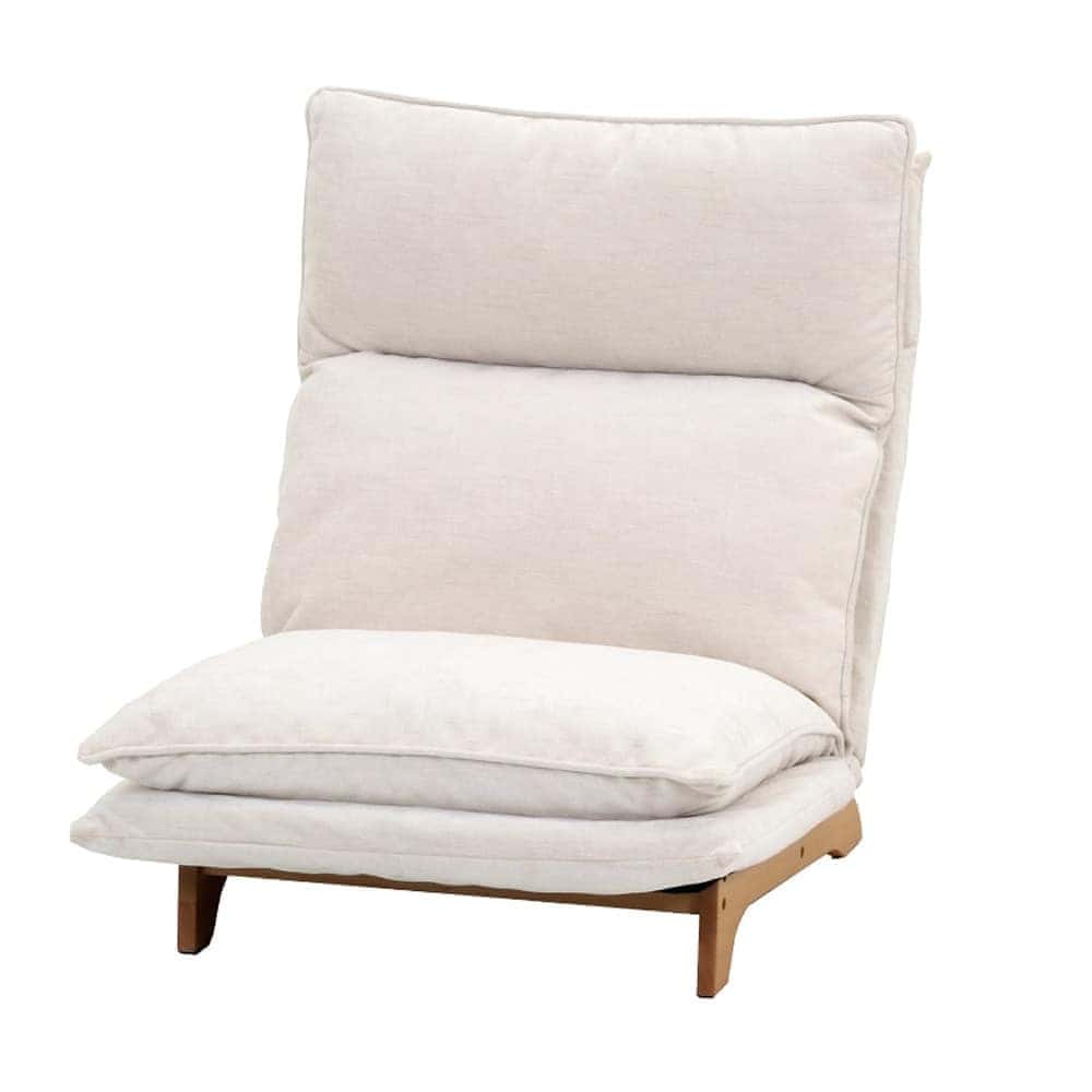 1人掛け リクライニングソファ スラーブⅡ IV(1人掛け アイボリー