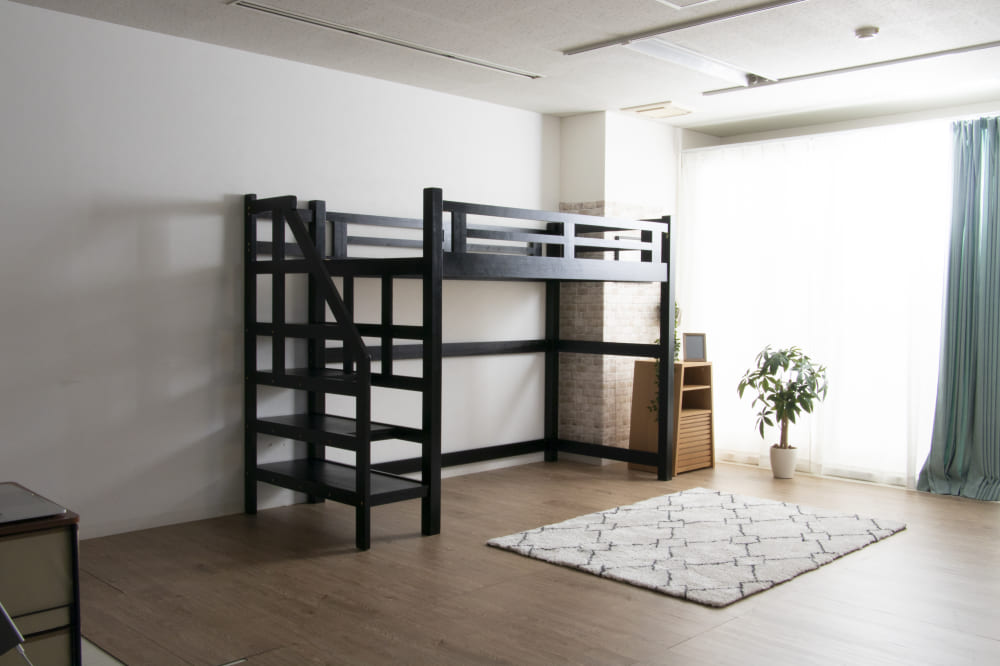 ロフトベッド（ハイベッド） HZ－001DBR(5Y）DBR): 学習