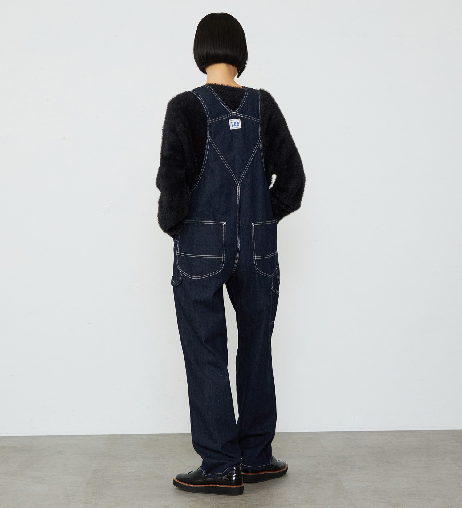 テーパードオーバーオール/サロペット DUNGAREES【スッキリシルエット