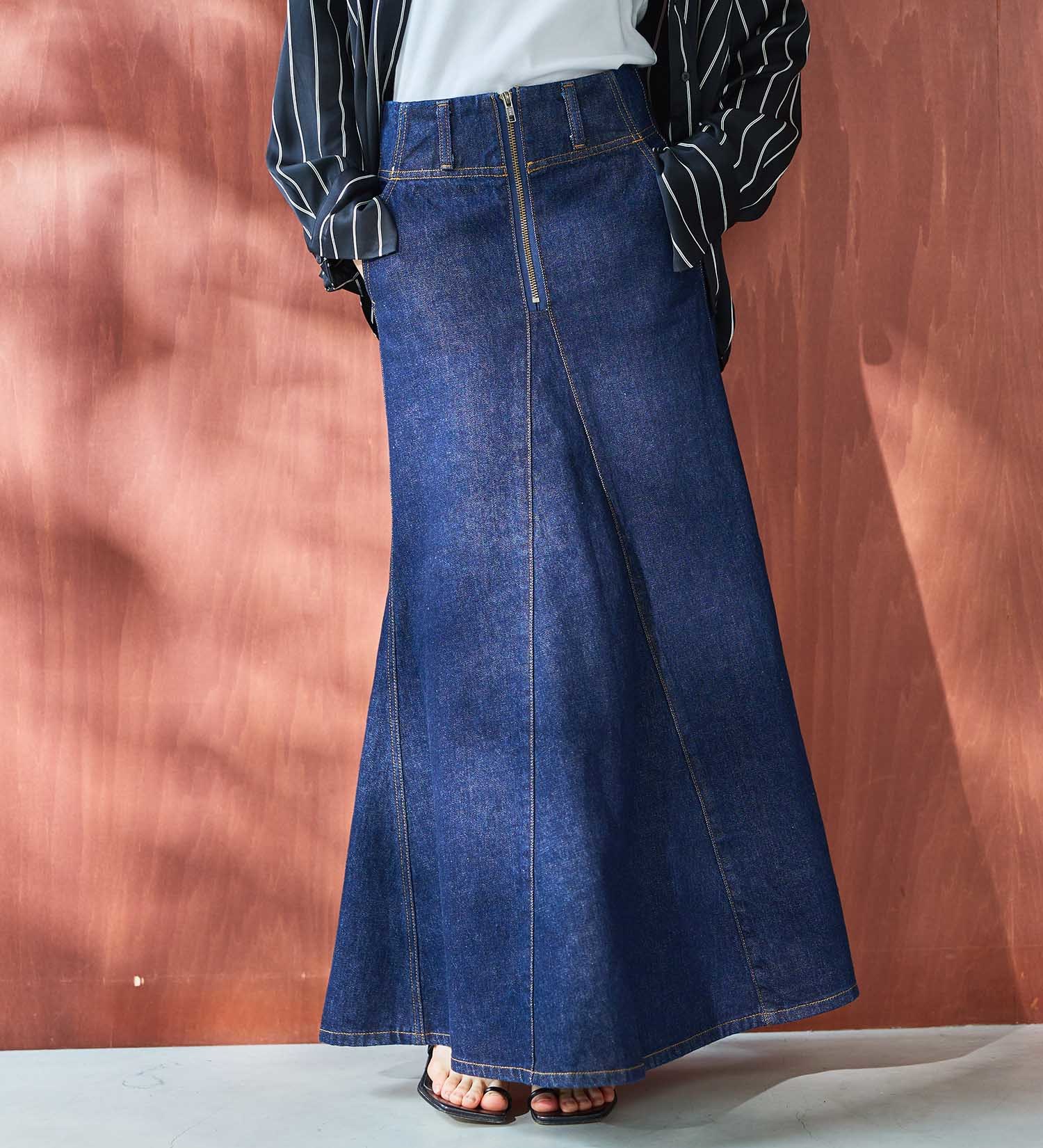 atelier SOMETHING MERMAID DENIM SKIRT/マーメイドデニムスカート