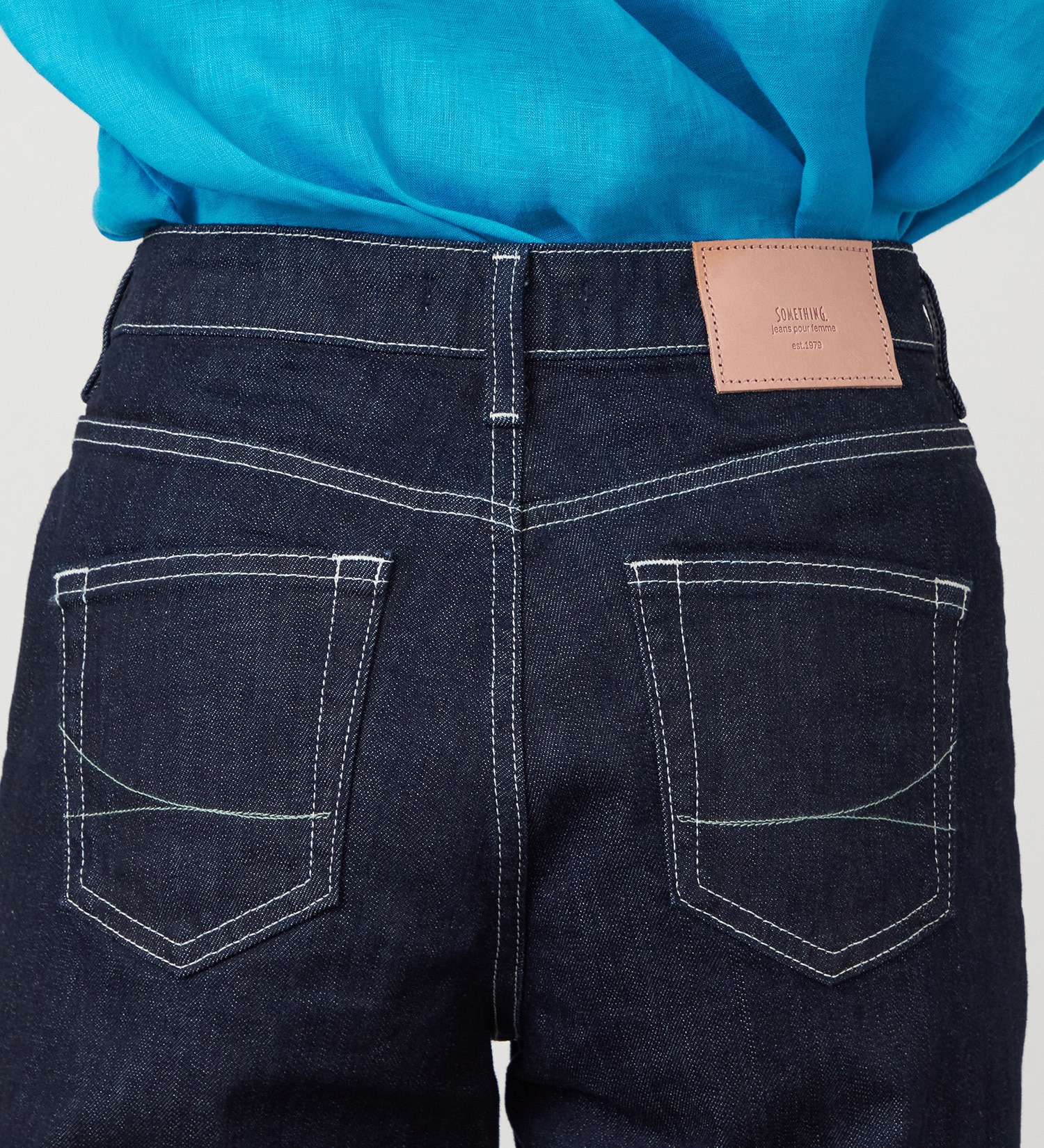 SOMETHING ELSA NOUVEAU STRAIGHT/ストレートデニムパンツ|SOMETHING