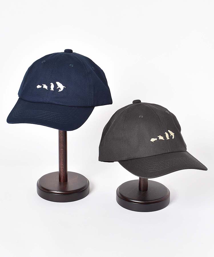 ≪OUTLET≫アクアリウム刺繍キャップ(ブラック): ALL｜Bleu Bleuet