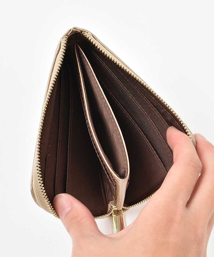 L字zipミニ財布 | Bleu Bleuet（ブルーブルーエ）公式通販