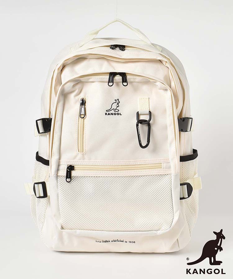 カンゴールフロントメッシュポケットリュック バッグ BAG リュック