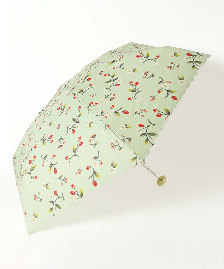 ストロベリーガーデン雨折傘 傘 雑貨 雑貨屋 雨傘 折りたたみ傘 かさ