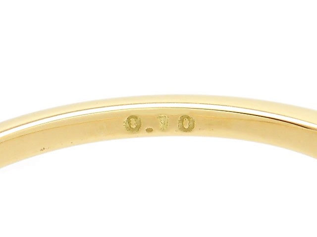 AHKAH ゴールド エメ3号リング エメピンキー リング | AHKAH