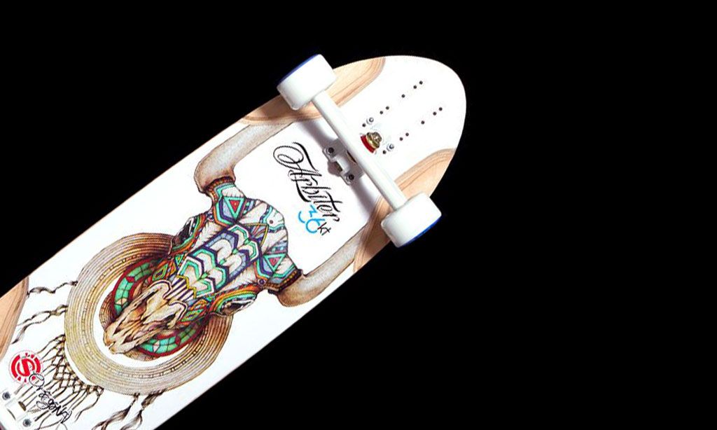 The Arbiter KT Longboard Skateboard by Original Skateboards