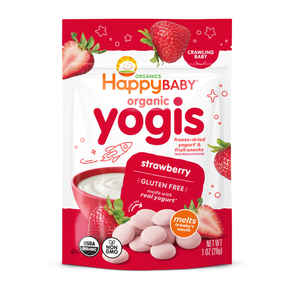 Happy Baby Organics Organics Organic Yogis Freeze-Dried Yogurt