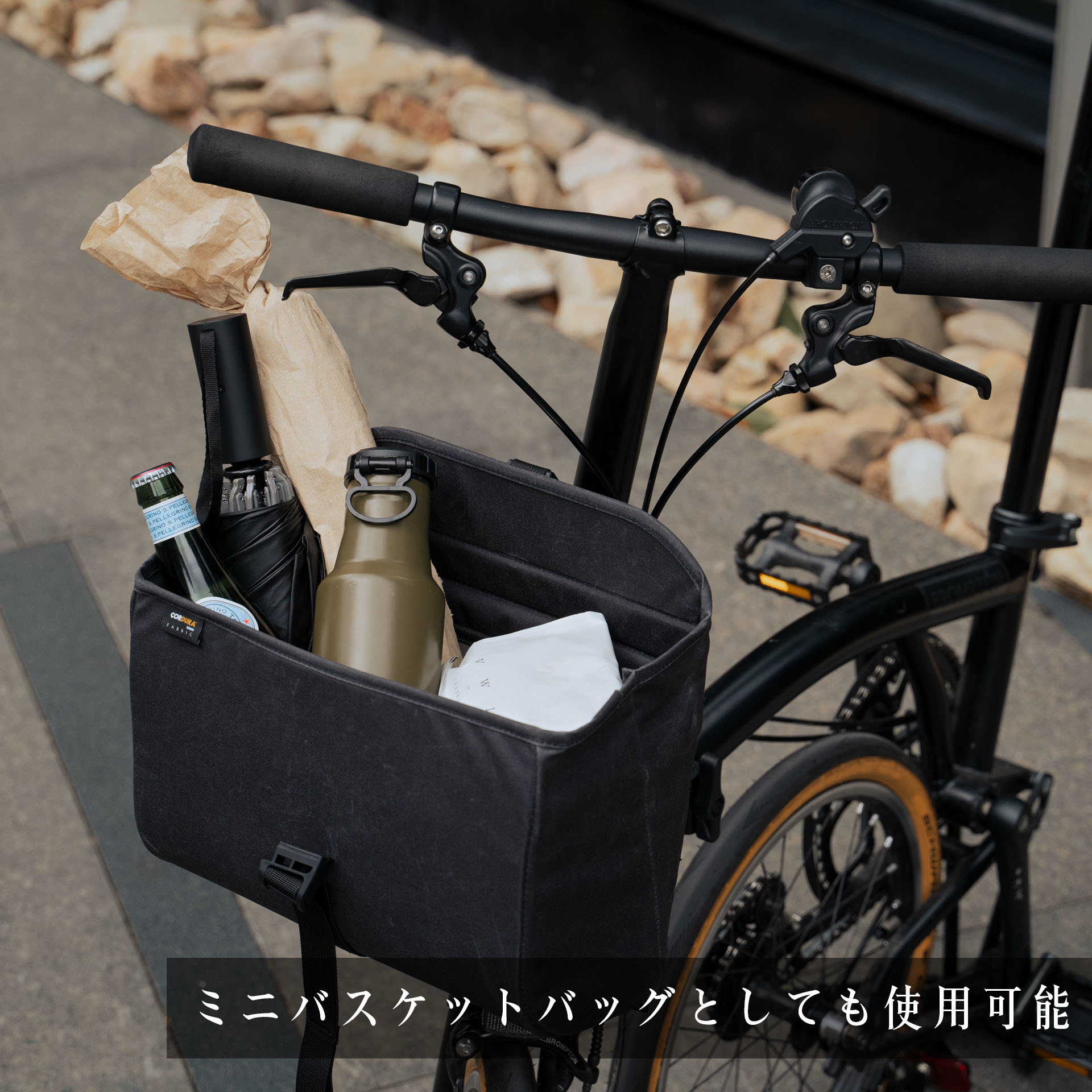 Y-Bag Brompton 用キャリアフレームバッグ 8L（キャリアフレームは