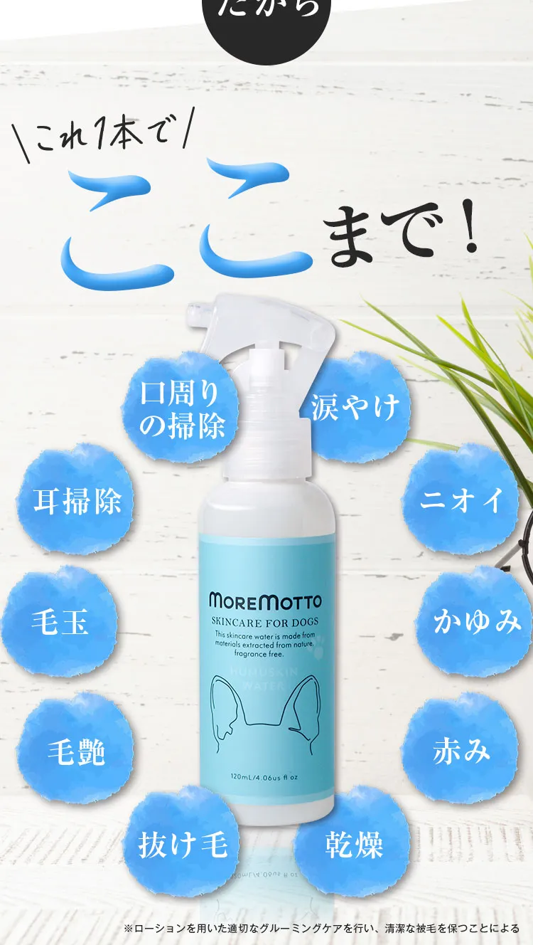 フムスキンウォーター｜MOREMOTTO