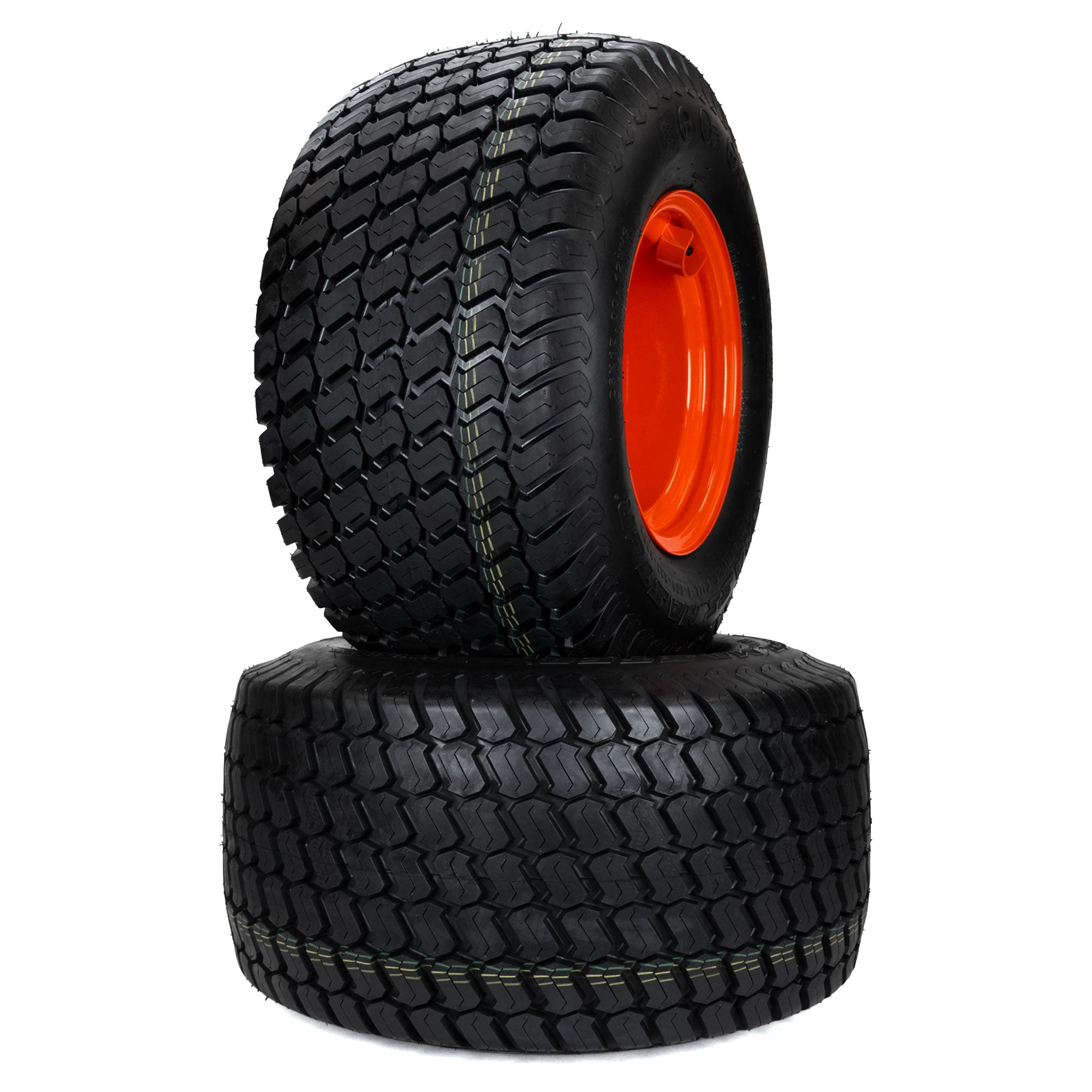 2) Turf Tire Assemblies 26x12.00-12 Fits Kubota BX Series K2561