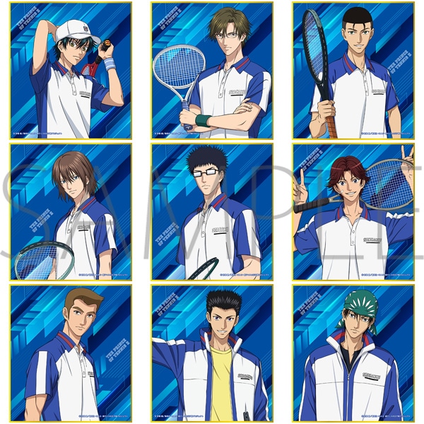 新テニスの王子様 ミニ色紙コレクション 青春学園中等部: キャラグッズ