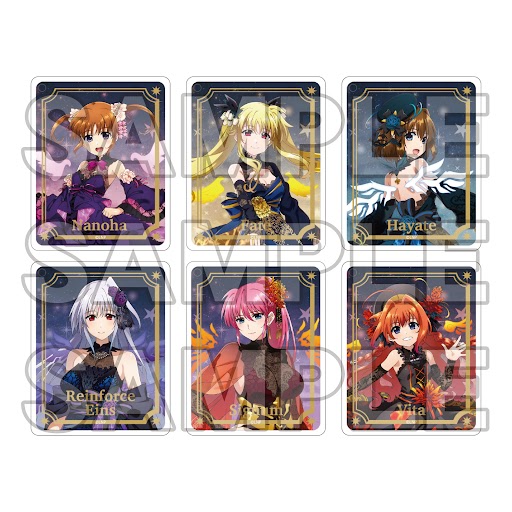 魔法少女リリカルなのは CoLotta トレーディングアクリルプレート