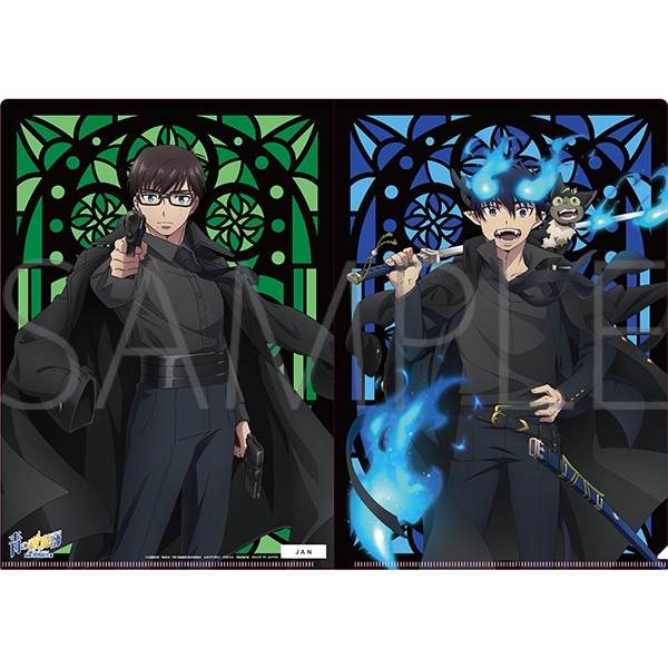 青の祓魔師 島根啓明結社篇 クリアファイル／奥村 燐＆奥村 雪男