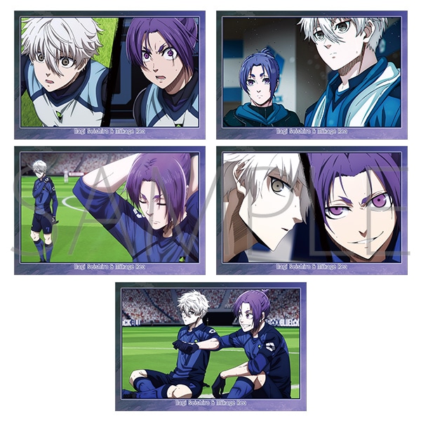 ブルーロック2期 ポストカードセット／凪 誠士郎＆御影 玲王: キャラ
