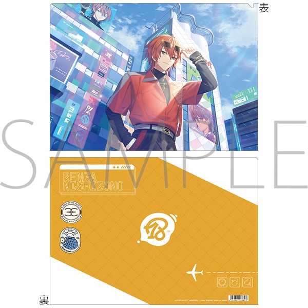 18TRIP クリアファイル／西園 練牙: キャラグッズ｜ムービック（movic）