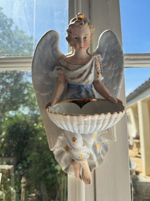 天使の聖水盤 | フランスアンティークショップディフェランス