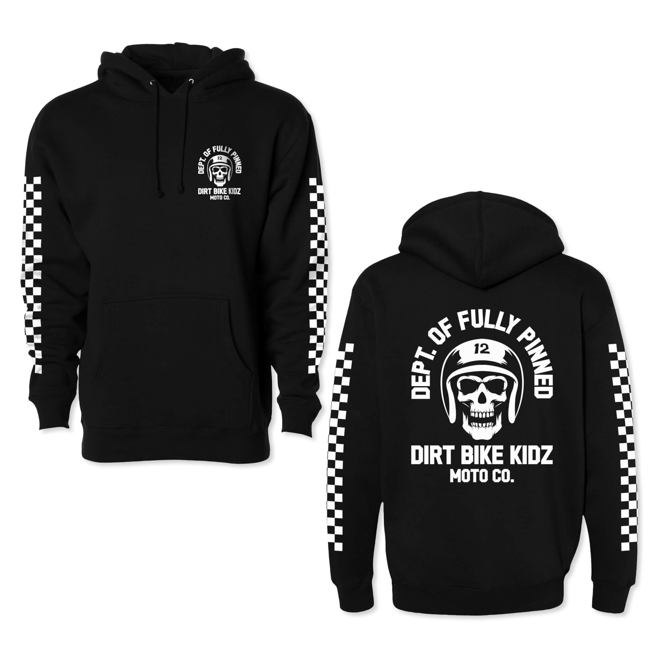 Fully Pinned | DBK Hoodies | Fast, Worldwide Shipping – Dirt Bike Kidz