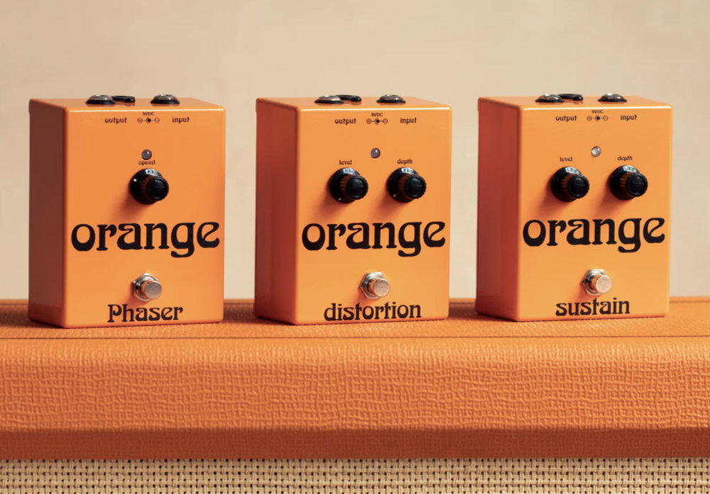 ORANGEから3つのヴィンテージ系エフェクトペダルが登場！
