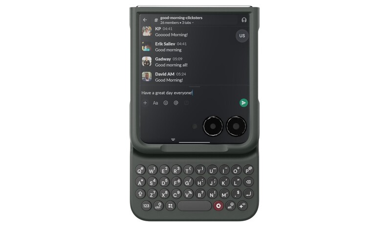 Clicks Keyboard transforms the new Motorola Razr Ultra | Clicks