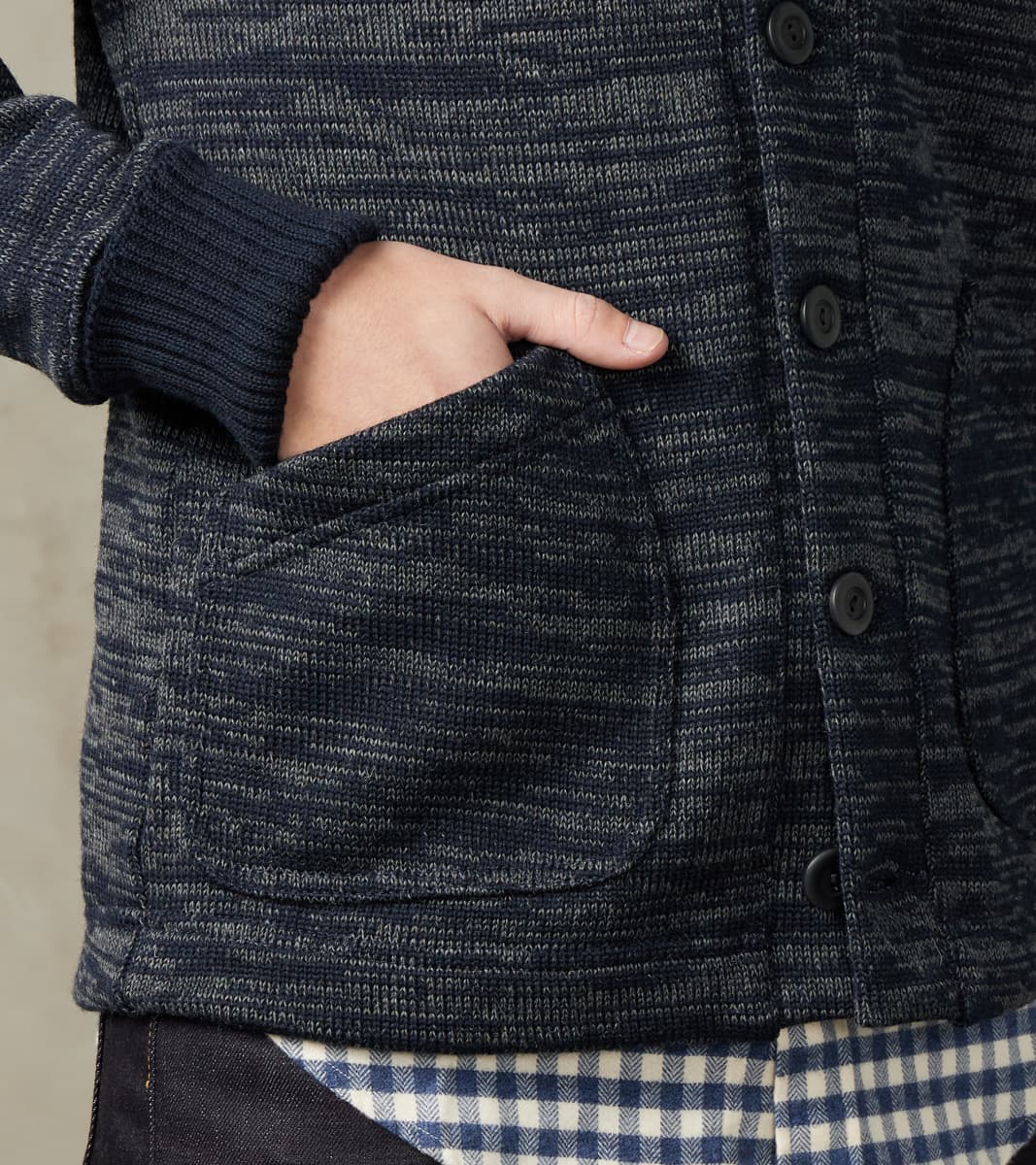 志貴 Dolman Flare Cardigane M レーヨン BLK Dolman Wide Drape