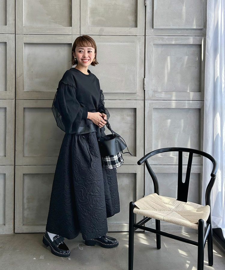 パールリボンローファー[C]