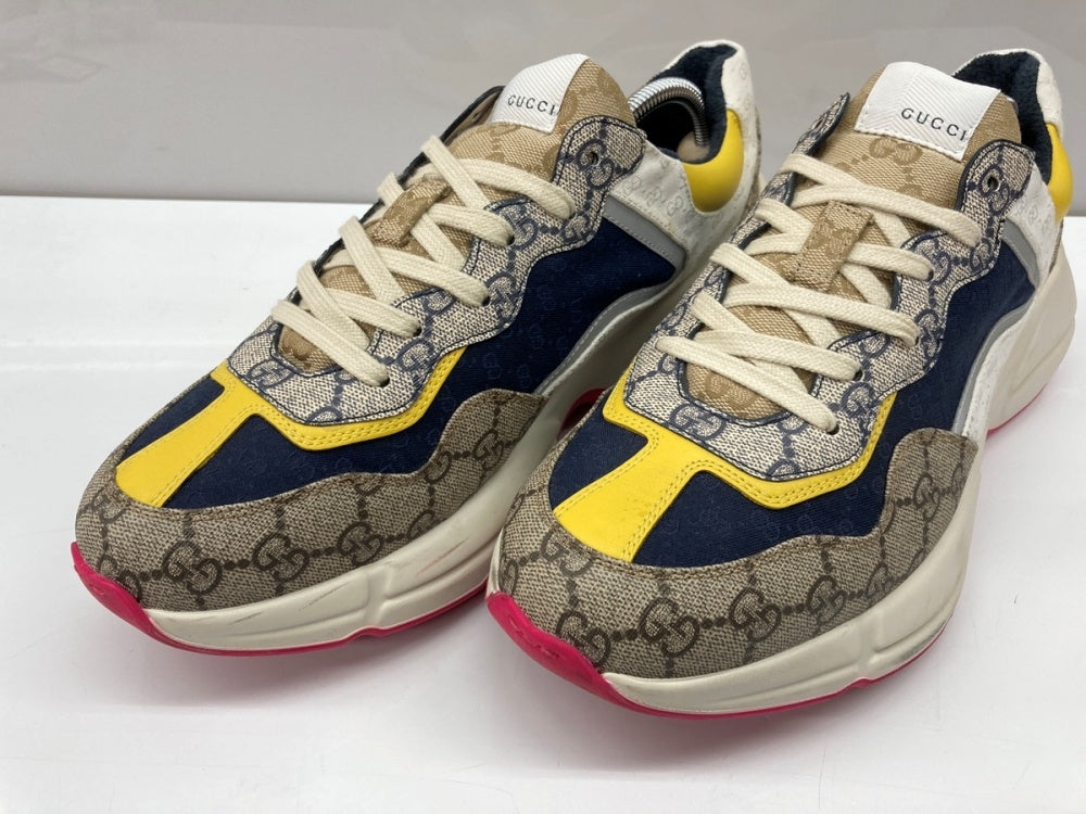 新品未使用 GUCCI グッチ ライトン GG柄 サイズ11.5 マルチカラー GG