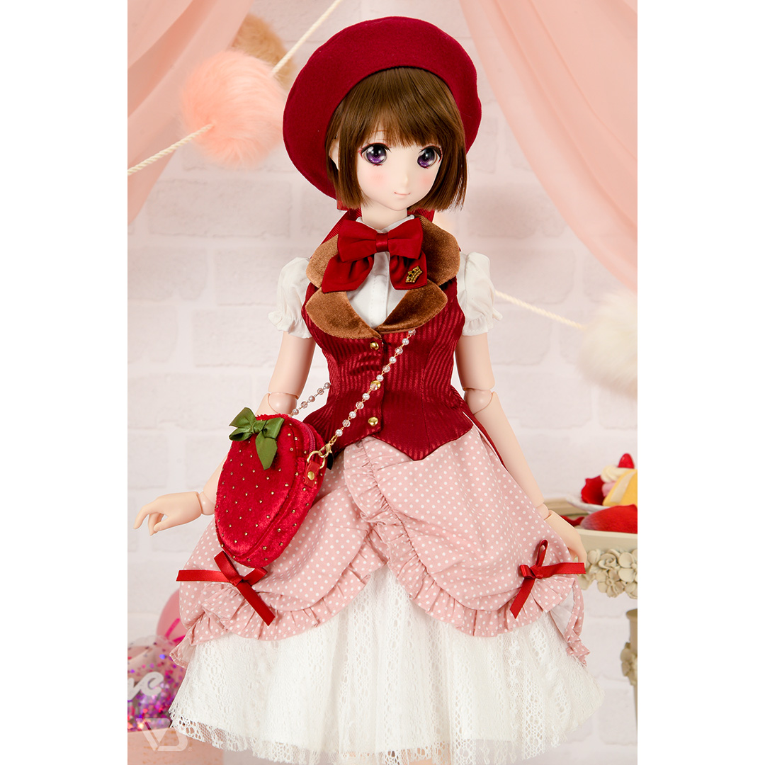 いちごショルダーバッグ | ボークス公式 ドルフィーオンラインストア