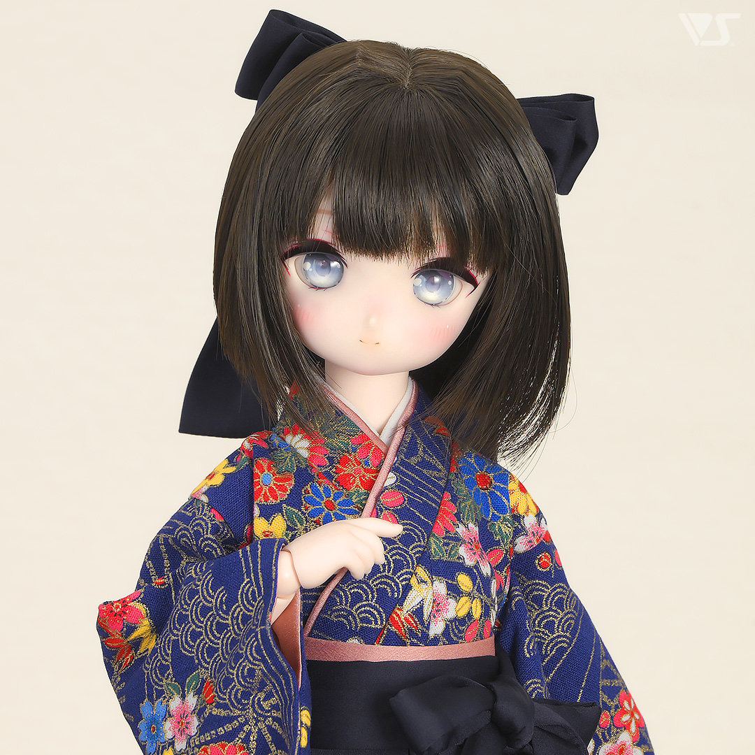 華やか袴セット（藍色）・ミニ | ボークス公式 ドルフィーオンラインストア