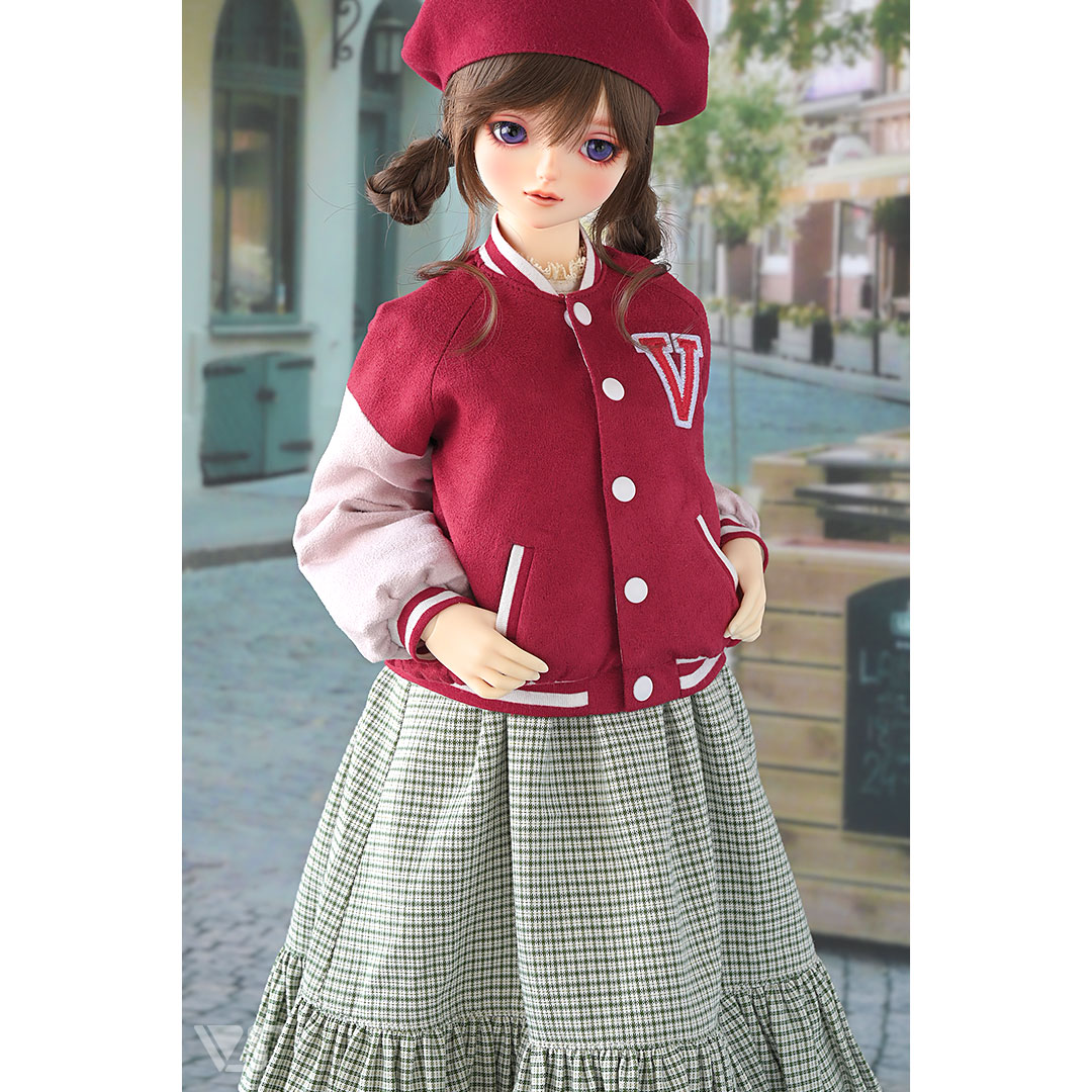 スタジャン（赤） | ボークス公式 ドルフィーオンラインストア