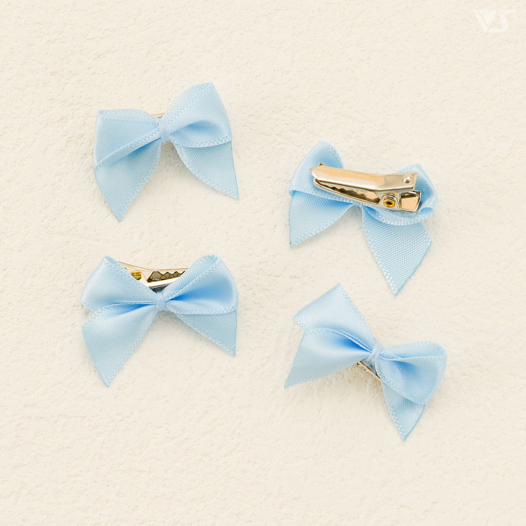 ミニリボンクリップ（水色） | ボークス公式 ドルフィーオンラインストア