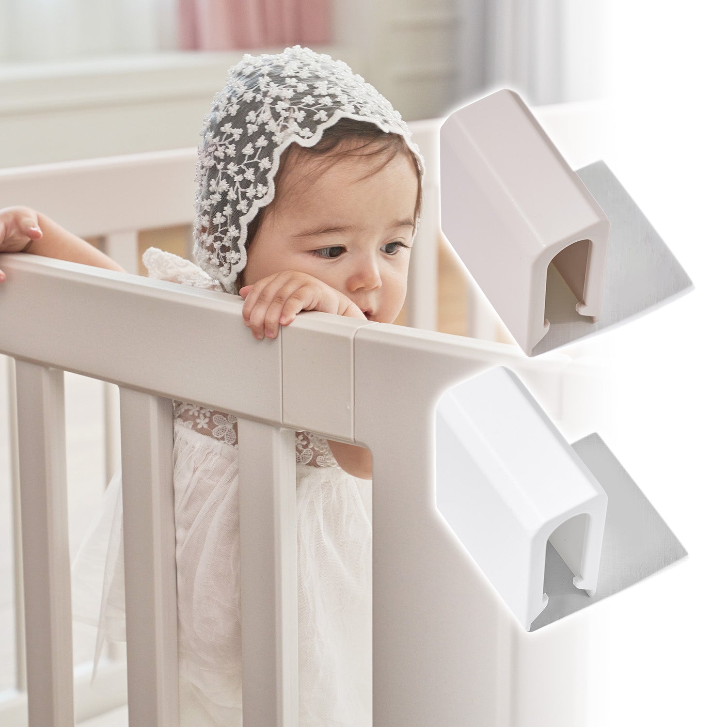 ベビーサークルバーチ専用 連結ホルダー 同色2個セット | iFam