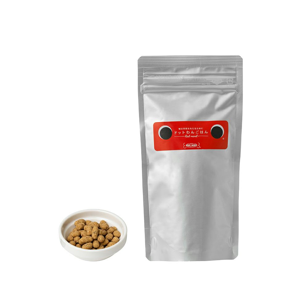 ドットわんごはん-Red mind-(120g)｜国産13種天然食材の総合栄養食